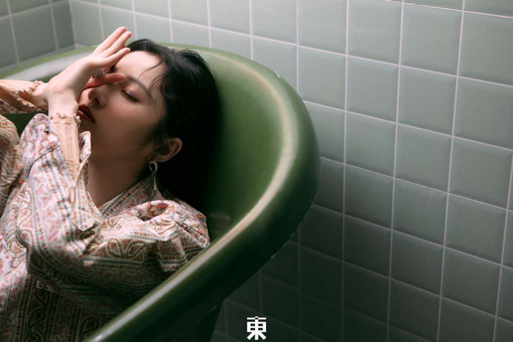 张慧雯清爽少女风写真图片