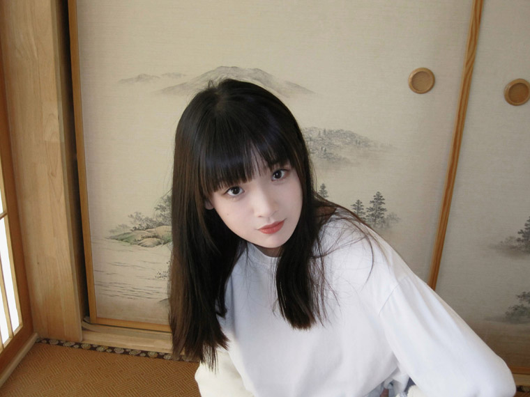 张淼怡清纯甜美日系少女写真照