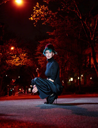 乌玛·瑟曼时尚性感写真照片